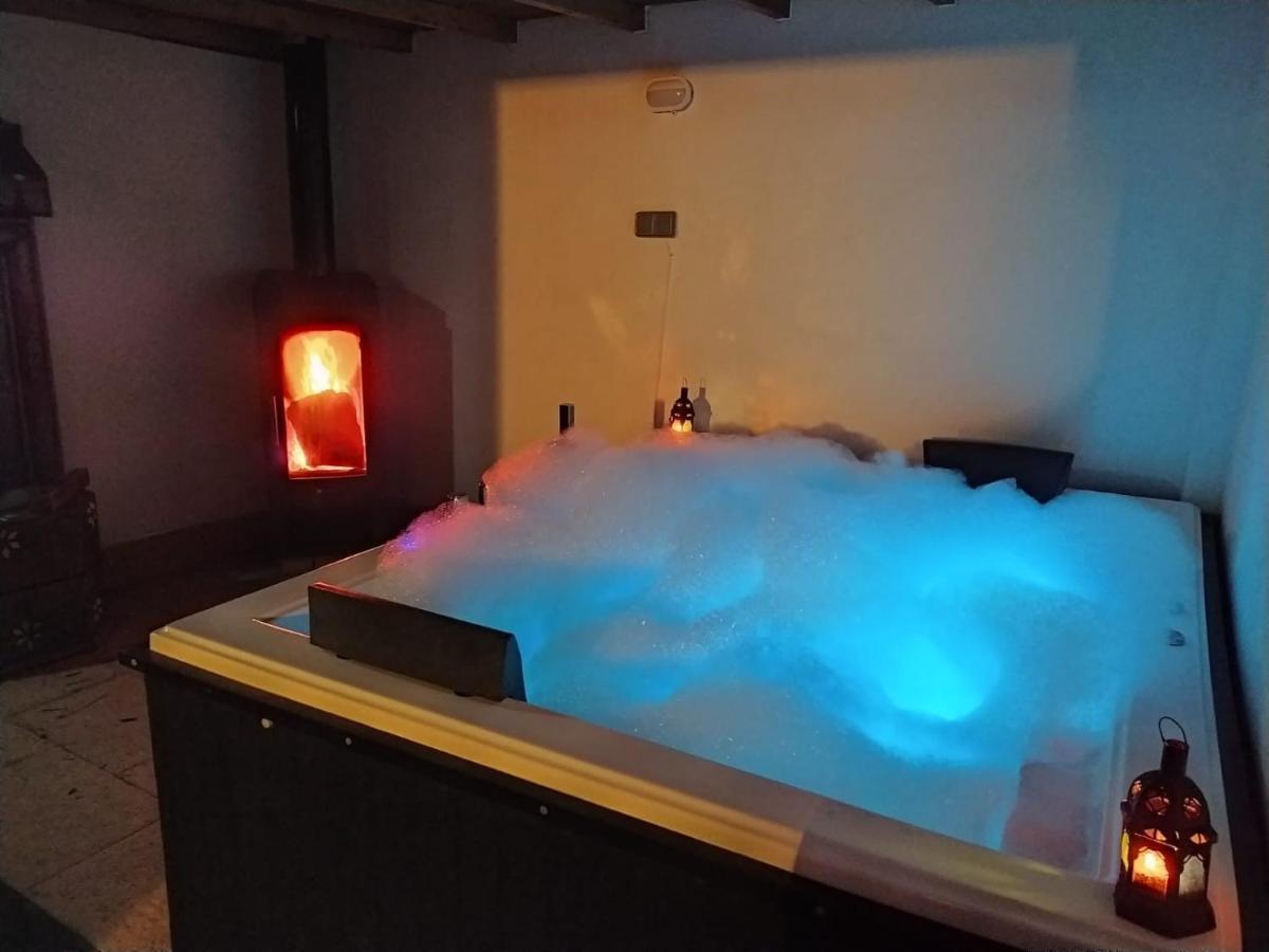 צ'יקלנה דה לה פרונטרה Villa Casa Blanca Luxury Spa Con Piscina Privada Y Jacuzzi Privado מראה חיצוני תמונה