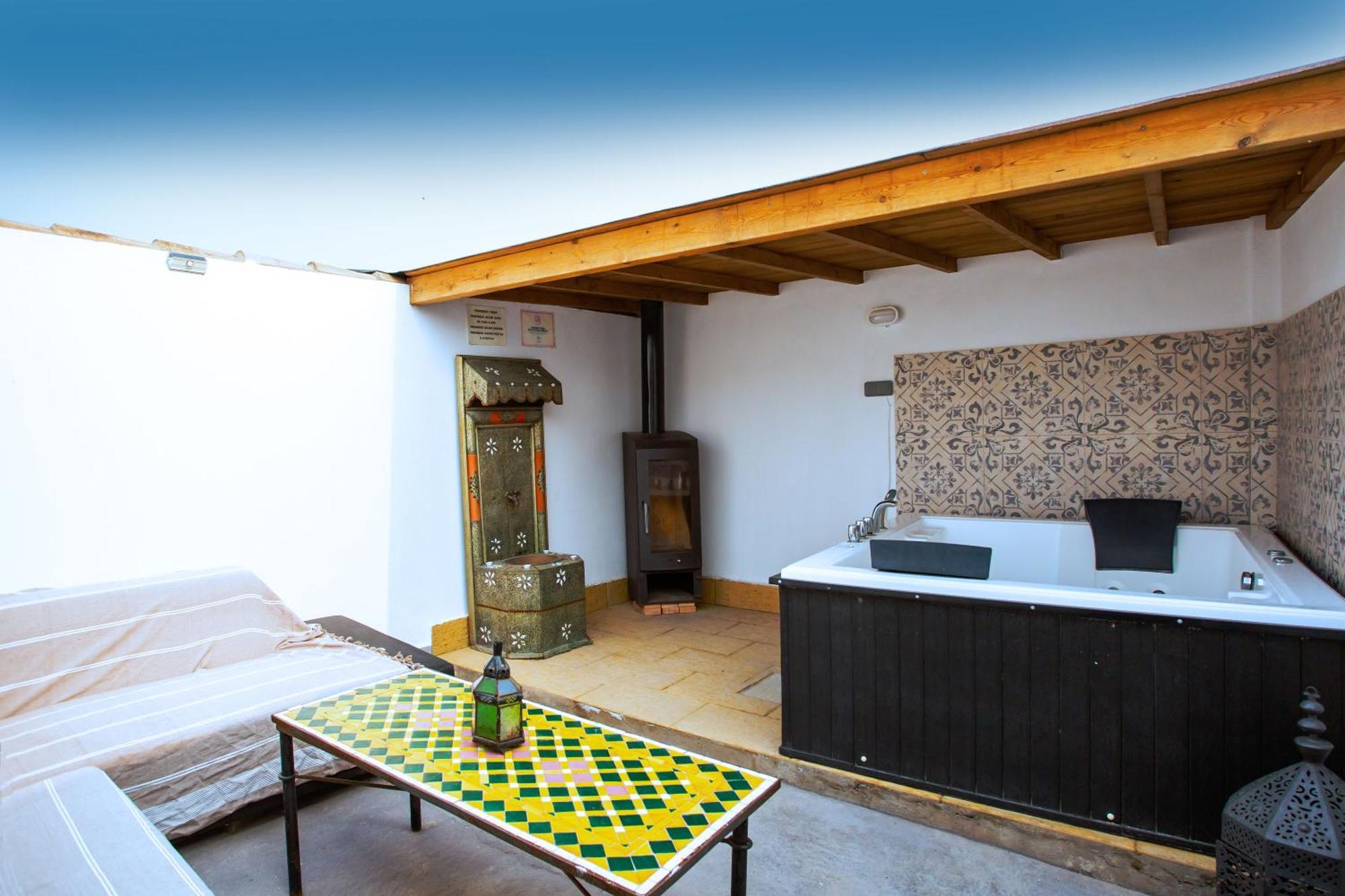 צ'יקלנה דה לה פרונטרה Villa Casa Blanca Luxury Spa Con Piscina Privada Y Jacuzzi Privado מראה חיצוני תמונה