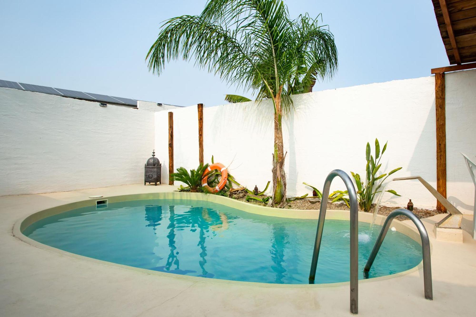צ'יקלנה דה לה פרונטרה Villa Casa Blanca Luxury Spa Con Piscina Privada Y Jacuzzi Privado מראה חיצוני תמונה